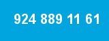 924 889 11 61 924 889 11 61